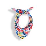 Furlabel Tropikal Desenli 1-2-3 Bedenli Köpek ve Kedi Fular (çok renkli, X-Small)
