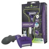Furminator Furminator Uzun Tüylü Kedi Tüy Tarağı Large Çevre Dostu Plastik Malzemeden Yapılmış - Mor