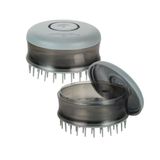 Furminator Kedi ve Köpek Hazneli 7.5 cm Gri Masaj ve Banyo Fırçası