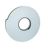 FURNDIY Pencere İzolasyon Bandı, Köpük Yalıtım Bandı, 5 mt x 15 mm Kapı ve Pencere için İzolasyon Fitil Conta, Ses ve Toz Geçirmez Kapı Contası, Yalıtım Bandı, Isı Koruyucu Bant Conta (Beyaz)