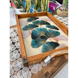 FURNİ MOON Ginkgo Biloba Serving Tray