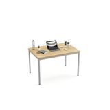 Furni24 Çok Amaçlı 120cm Masa, Yemek Masası, Ofis Çalışma Masası, Bilgisayar Masası, Safir Meşe