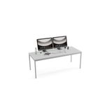 Furni24 Çok Amaçlı 180cm Masa, Yemek Masası, Ofis Çalışma Masası, Bilgisayar Masası, Gri