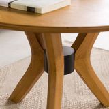 Furnirem Yuvarlak Orta Sehpa - 60 cm - meşe