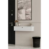 Furnitt Home Asur 90 cm Beyaz Dresuar (100% Mdf)