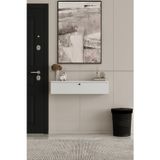 Furnitt Home Asur 90 cm Beyaz Dresuar (100% Mdf)