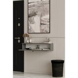 Furnitt Home Asur 90 cm Gri Dresuar (100% Mdf)