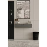 Furnitt Home Asur 90 cm Gri Dresuar (100% Mdf)