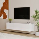 Furnitt Home Hitit Beyaz Tv Ünitesi 140 cm (100% MDF)