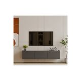 Furnitt Home Hitit Gri Tv Ünitesi 140 cm (100% Mdf)