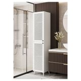 Furnitt Home Lidya Panjur Kapaklı Beyaz Çok Amaçlı Dolap - Banyo - Kiler - Mutfak Dolabı (100% MDF)