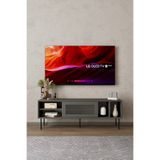 Furnitt Home Umay Gri 120 cm TV Ünitesi (100% MDF&Metal Ayak)