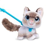furReal Wag-A-Lots Kitty interaktif oyuncak, 20 cm büyüklüğünde, ses efektli zıplayan pelüş kedi, yumuşak pelüş hayvan, 4 yaşından itibaren Just Play