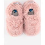 Furry Furry Pembe Kürk Barefoot Patik (Hediye Seti)