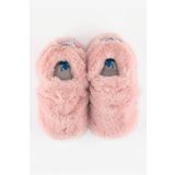Furry Furry Pembe Kürk Barefoot Patik