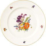 Fürstenberg Bunte Blume Renkli Porselen Pasta Tabağı 19,2 cm - Standart