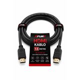 Fury 1.5 Metre Hdmı Kablo 4K Ultra Hd Hdmı Full Hd Tv Ps5 Laptop