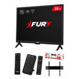 Fury 19’’ (48 Ekran) Çanaklı / Çanaksız Wifi'li Uydu Alıcısı+Tv Askı Aparatı Hediye