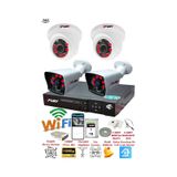 Fury 251412 4 Kameralı 5MP 3.6 mm Lens 2MP Görüntü 1TB 6 Atom Led Gece Görüşlü Full HD Güvenlik Kamerası