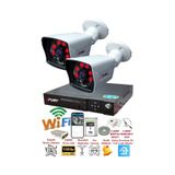 Fury 5525A 2 Kameralı 5MP Lensli 1080P 2MP Görüntü 6 Atom 1TB Gece Görüşlü Full HD Güvenlik Kamerası