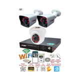 Fury 5525DI 3 Kameralı 5MP 3.6 mm Lens 2MP Görüntü 320GB 6 Atom Led Gece Görüşlü Full HD Güvenlik Kamera
