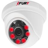 Fury 5mp 1080P Dome Kamera İç Mekan Gece Görüşlü 6 Atom LED Özellikli Güvenlik Kamerası