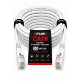FURY CAT6 Ethernet Kablosu 20 Metre RJ45 LAN İnternet Modem Router Bilgisayar Kablosu