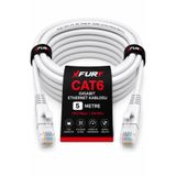 FURY CAT6 Ethernet Kablosu 5 Metre RJ45 LAN İnternet Modem Router Bilgisayar Kablosu
