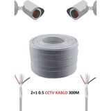 Fury Cctv Kablo Güvenlik Kamera Kablosu 2+1 0.50Mm 300M Metre