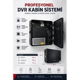 Fury Dvr Nvr Kamera Kayıt Cihazı Abs Kabini 42X32x11 Cm Abs Plastik Duvar Tipi Güvenlik Kabini