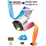 FURY IP Kamera Sesli Gece Renkli 4MP Suya Dayanıklı Güvenlik Kamerası Ultra Led Renkli Gece Görüş Po
