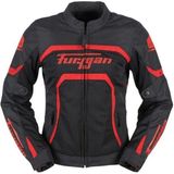 Furygan Mystıc Evo Vented Yazlık Kadın Korumalı Montu Siyah Kırmızı Xxl - Bronz