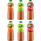 Fuse Tea Soğuk Çay 1 Lt 6 Lı Karma Paket (Şeftali-Mango Ananas-Karpuz)