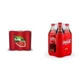 Fusetea Karpuz Aromalı Kutu 6x330 ML ve Coca-Cola Orijinal Tat Pet 4x1 L