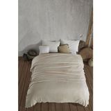 Fushia Bamboo Çift Kişilik Bambu Yatak Örtüsü Bej - 200 x 230 cm