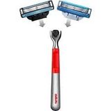 FUSION Gillette Mach3 Tıraş Makinesi Manyetik Standlı Premium Edition