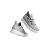 Fusion Yüksek Kalite Triko Slip-On Rahat Erkek Spor Ayakkabı Antrasit ANTRASIT