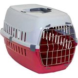 Fuşıya Renkli Kedi ve Köpek Taşıma Çantası 35X58X37 cm - Ahşap - Bej