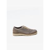 Fussbeet Erkek Klasik Ayakkabı 1104099 IGI & Co URT 11040 FUSSBETT VITELLO Dark Grey