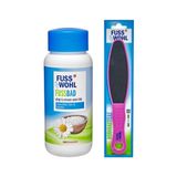 Fusswohl Ayak Banyosu Tuzu Ölü Deniz Tuzu-Papatya 450 gr + Ayak Törpüsü 1 Adet