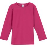 Fuşya Basic Çıtçıtlı Uzun Kollu Bebek Tişört - 12 - 18 Ay