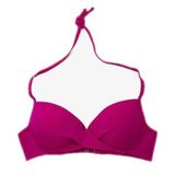 FUŞYA GEÇMELİ YARIM DESTEK KAPLI ÜST BIKINI FUŞYA 40