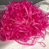 Fuşya Kırpık Pelür Kağıt Kırpıntısı Dark Pink Hediye Kutusu Dolgu Malzemesi Ambalaj Kağı - Çok Renkli