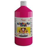 Fuşya Parmak Boyası 1000gr Pembe