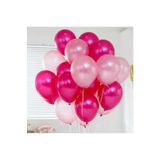 Fuşya - Pembe Karışık Metalik Balon 10 Adet
