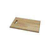 FUTAX 25X40CM KALIN=2.5CM AHŞAP KESİM PANOSU - ET TAHTASI EL GEÇMELİ KULP (5690)