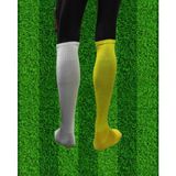 Futbol Çorabı Tozluk Futbolcu Tozluğu Tekmelik Tutucu Futbol Çorabı Sporcu Tozluğu - 40 - 45 - Beyaz