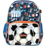 Futbol Desenli Lacivert Anaokulu Çantası VST-CN0090
