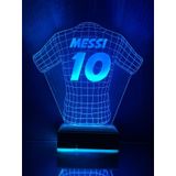 Futbol Sevenlere Hediye Tasarım 3D Led Forma Gece Lambası