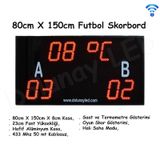 FUTBOL SKORBORDU 80CM X 150CM